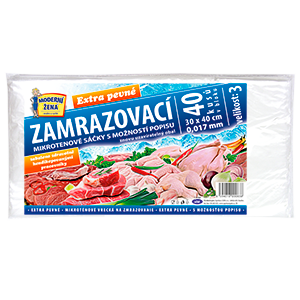 Vrecko zamrazovacie EXTRA 30x40 (40ks/sáč)