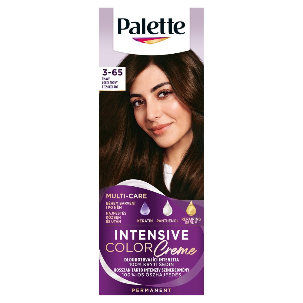 Henkel PALETTE ICC TMAVO ČOKOLÁDOVÝ 3-65 W2