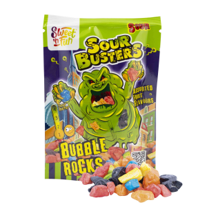 Sour Busters žuvačky 50g kamene