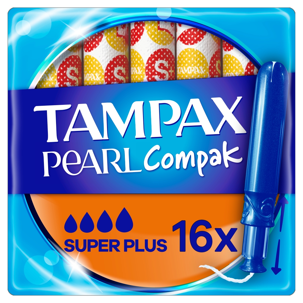 Tampax Compak (16ks/kra) Super plus Pearl