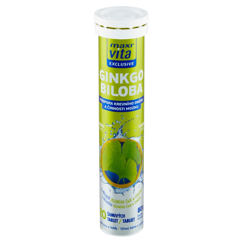 Maxi Vita šumivý gingko biloba (20ks/kra)