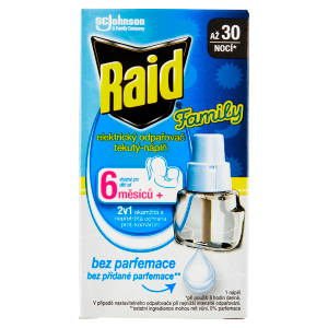 Raid Family el tekutá náplň 30 nocí