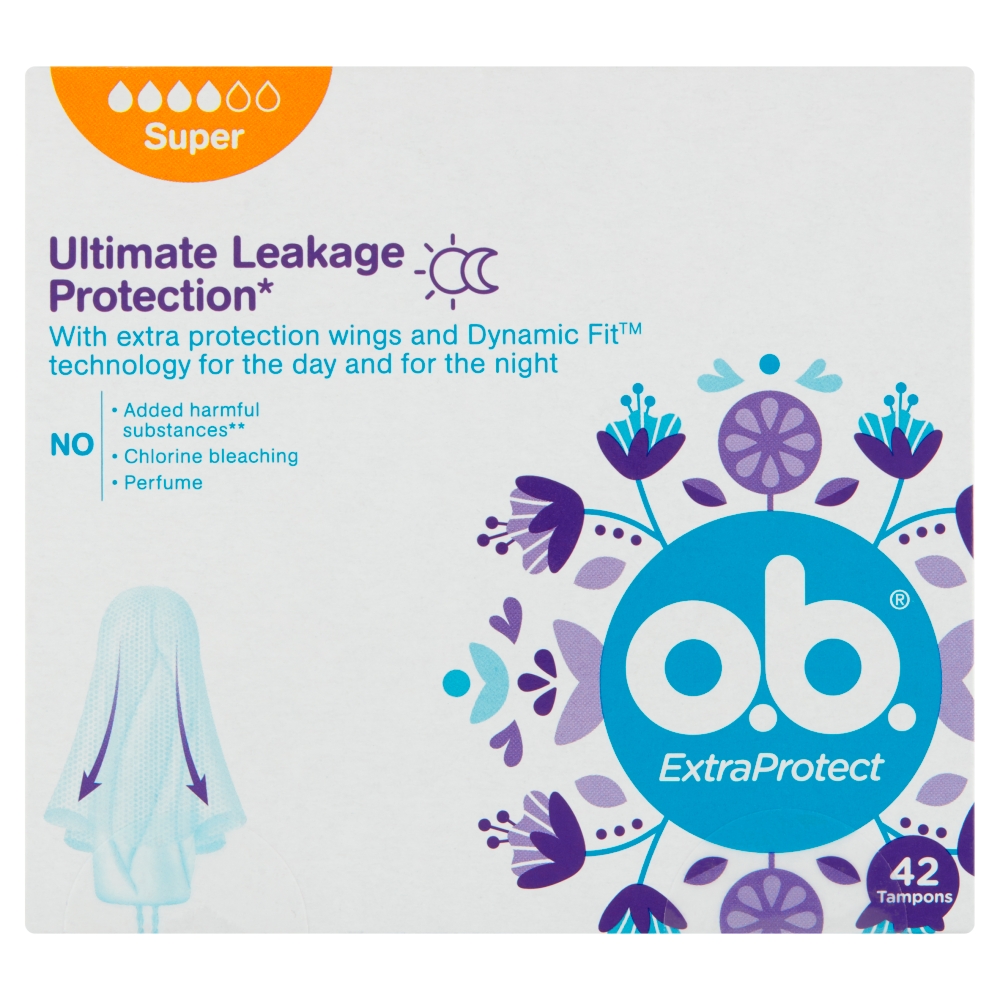 OB Extra Protect Tampóny Super 42 ks