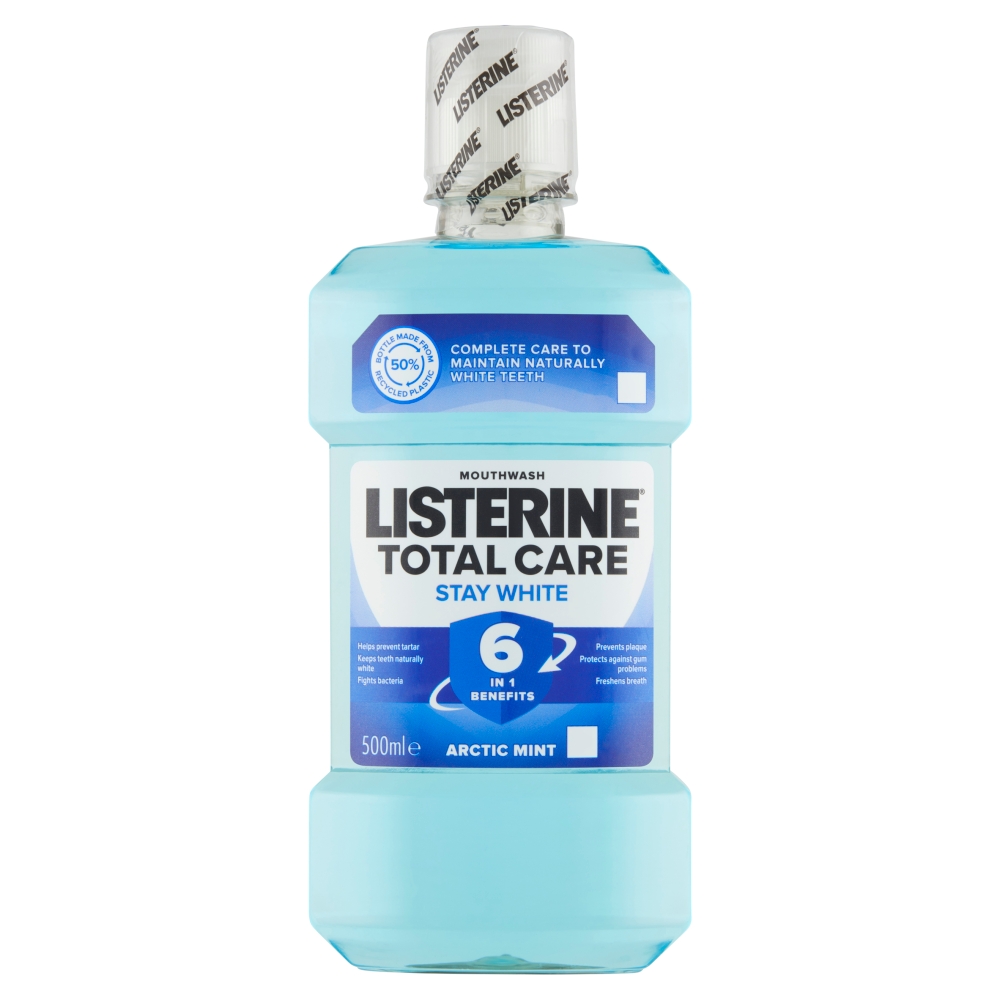 Johnson & Johnson Listerine ÚV 500ml stay white