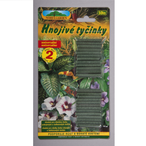 Hnojivé tyčinky (50ks/bli) univerzálne