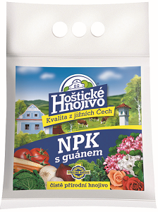 Hoštické hnojivo NPK 2,5 kg s guánom