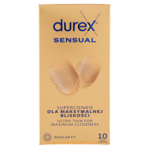 Durex kondómy (10ks/kra) Sensual