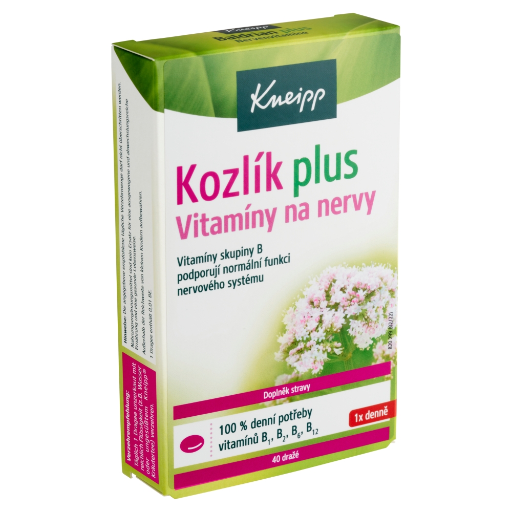 Kneipp Kozlík plus (40ks/krab) dražé