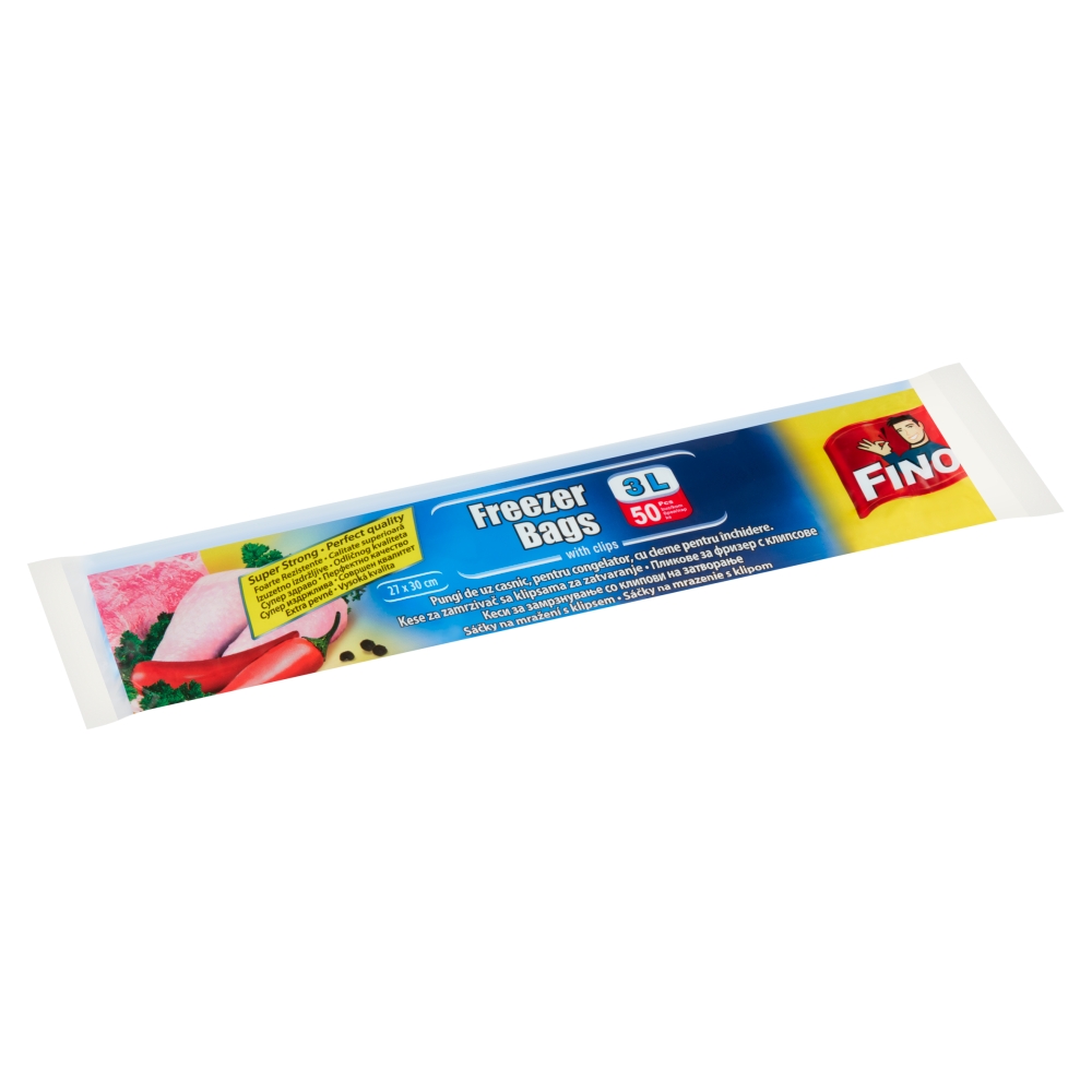 FINO Vrecká na mrazenie 3L (50ks/sac)