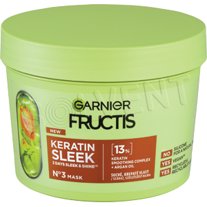 Fructis maska 370ml Keratín Sleek