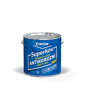 Superkov 2,5kg čierny mat