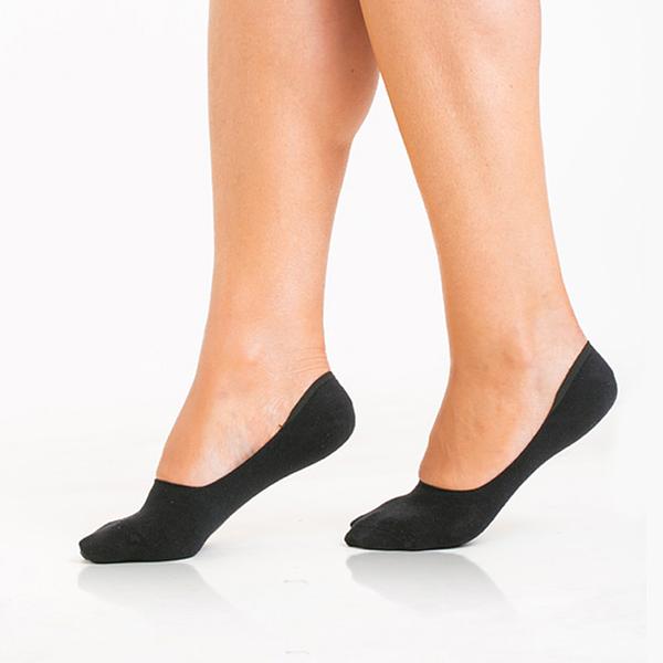 INVISIBLE SOCKS - Neviditeľné ponožky vhodné do sneaker topánok - čierna 39 - 42