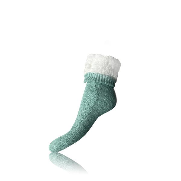 EXTRA WARM SOCKS - Extrémne teplé ponožky - svetlo zelená 38 - 39