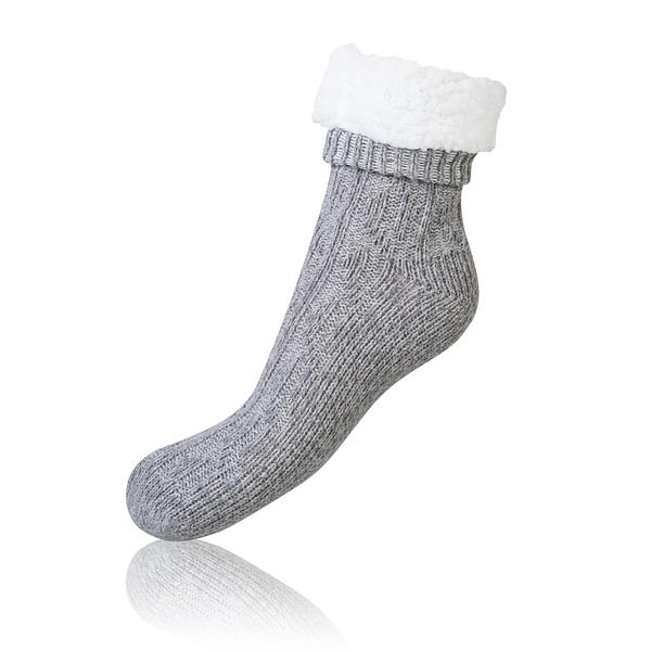 EXTRA WARM SOCKS - Extrémne teplé ponožky - šedá 40 - 41
