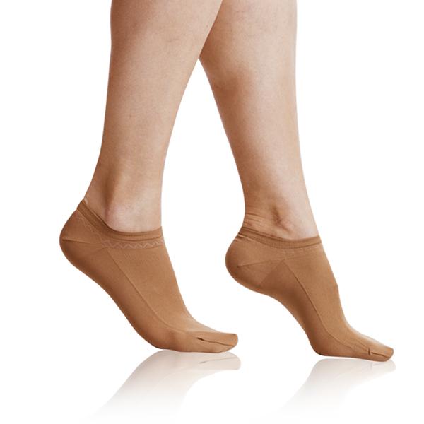 FINE IN-SHOE SOCKS - Dámske nízke ponožky - amber 39 - 42