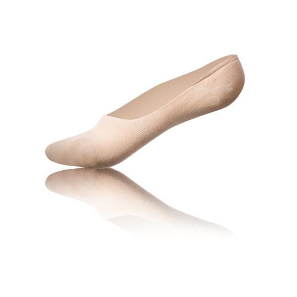 INVISIBLE SOCKS - Neviditeľné ponožky vhodné do sneaker topánok - béžová 35 - 38