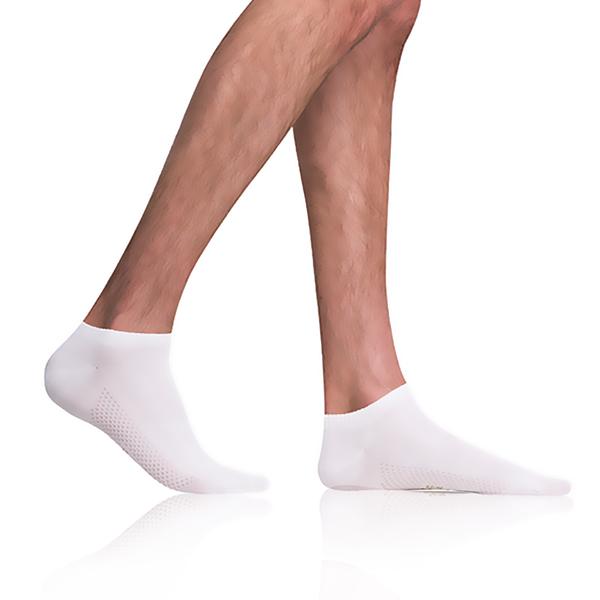 BAMBUS AIR IN-SHOE SOCKS - Krátke pánske bambusové ponožky - biela 39 - 42