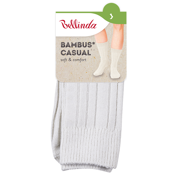 BAMBUS CASUAL SOCKS - Zimné bambusové ponožky - béžová 39 - 42