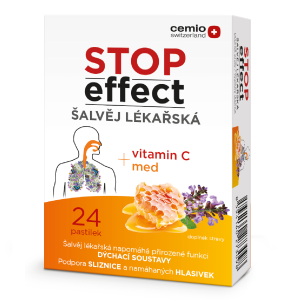 Cemio STOP Effect (24tbl/kra) Šalvia+Med