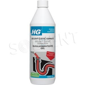 HG gélový čistič odpadov 1l