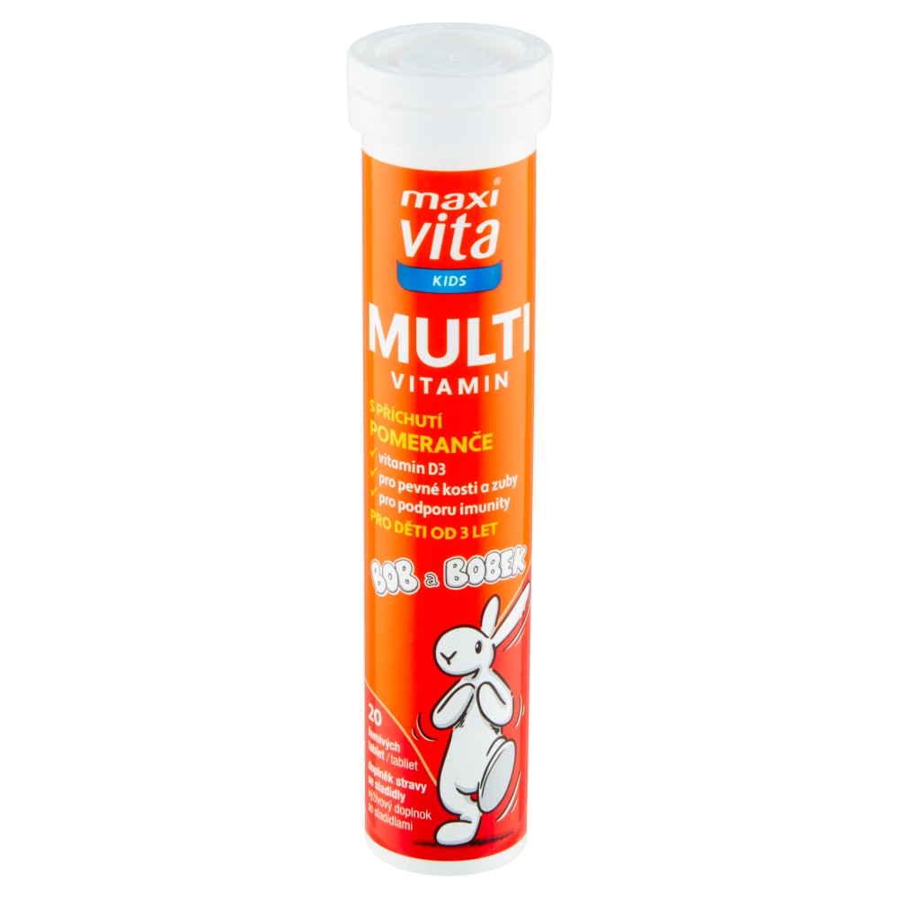 Maxi Vita Kids multivitamín (20ks/kra)