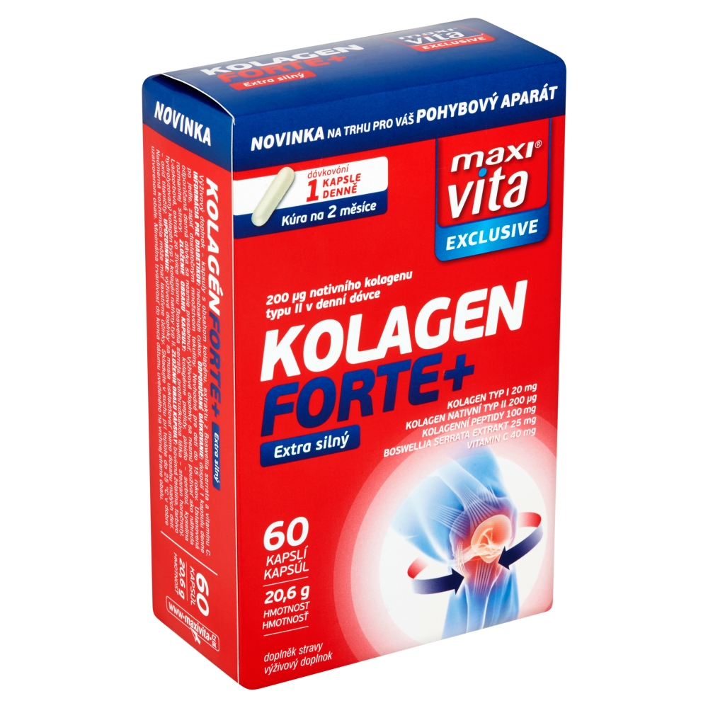 Maxi Vita kolagén forte+ (60ks/kra)