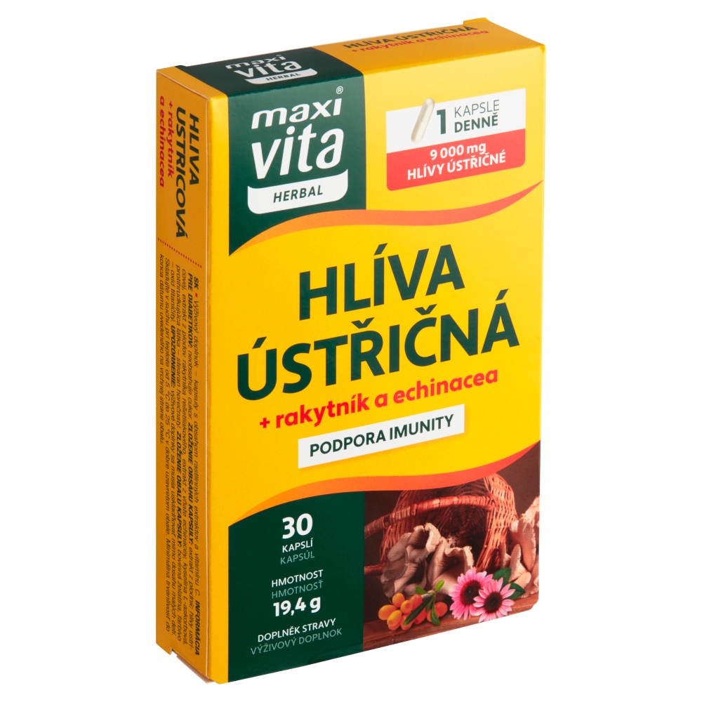 Maxi Vita hliva ustricová+rakyt(30ks/kra)