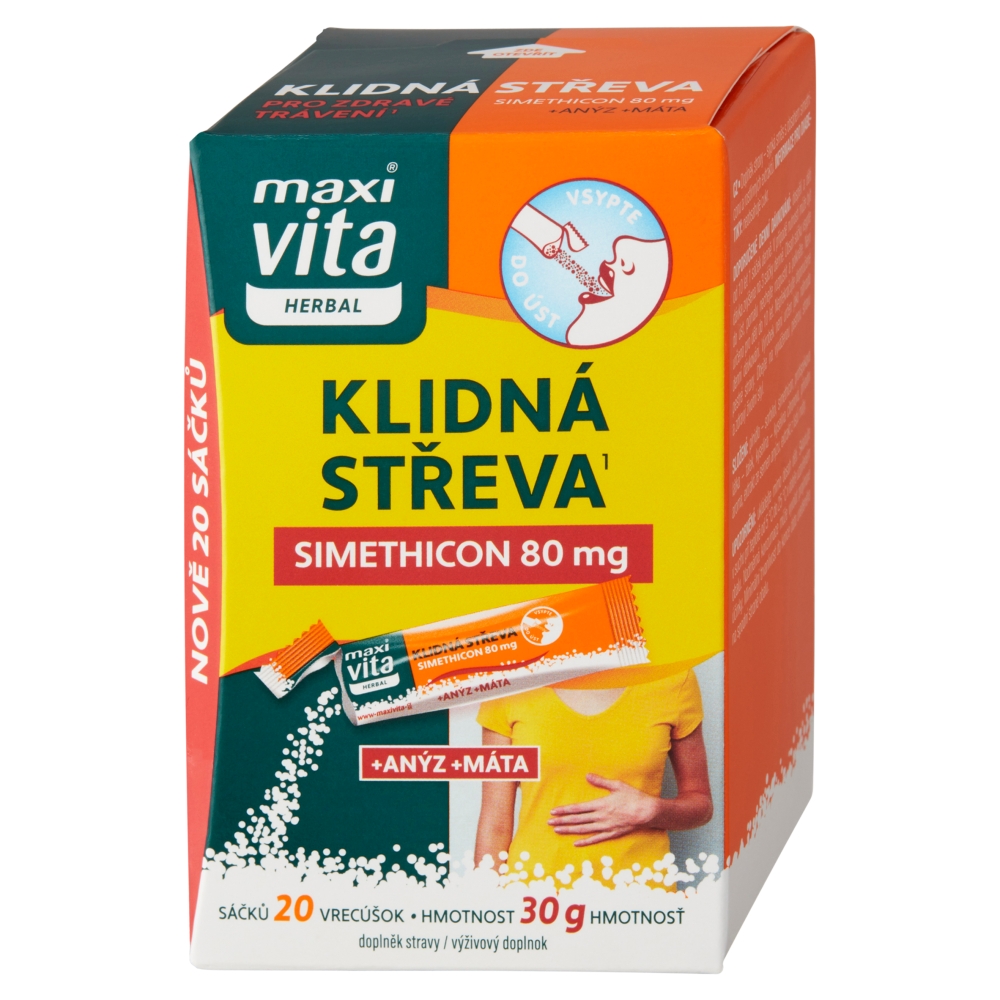 Maxi Vita Pokojné črevá (20sac/kra)