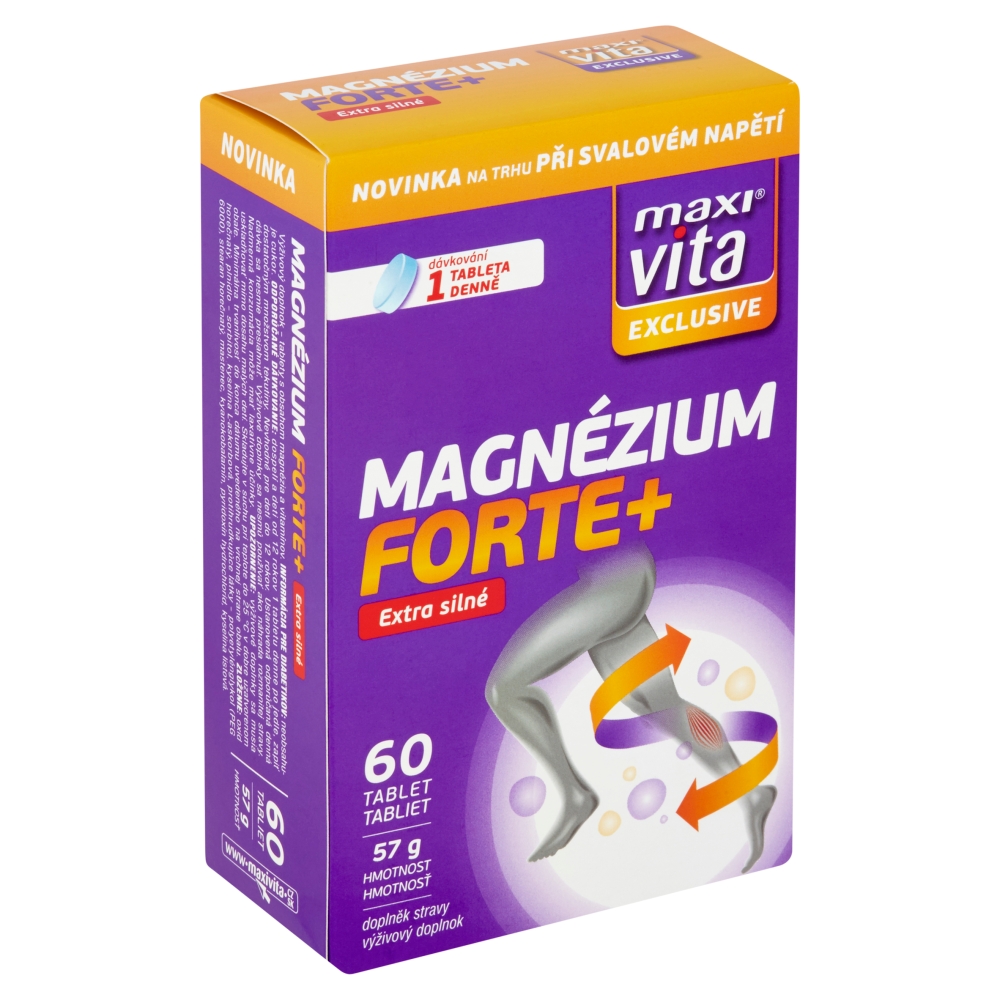 Maxi Vita magnézium forte+ (60tbl/kra)