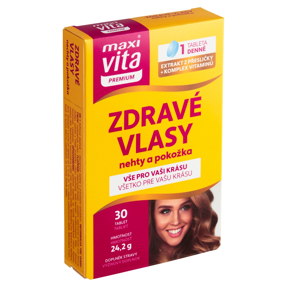 Maxi Vita zdravé vlasy (30ks/kra)