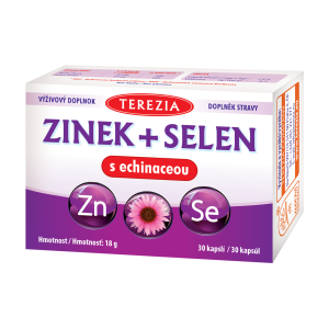 TEREZIA Zinok + selén (30cps/kra)