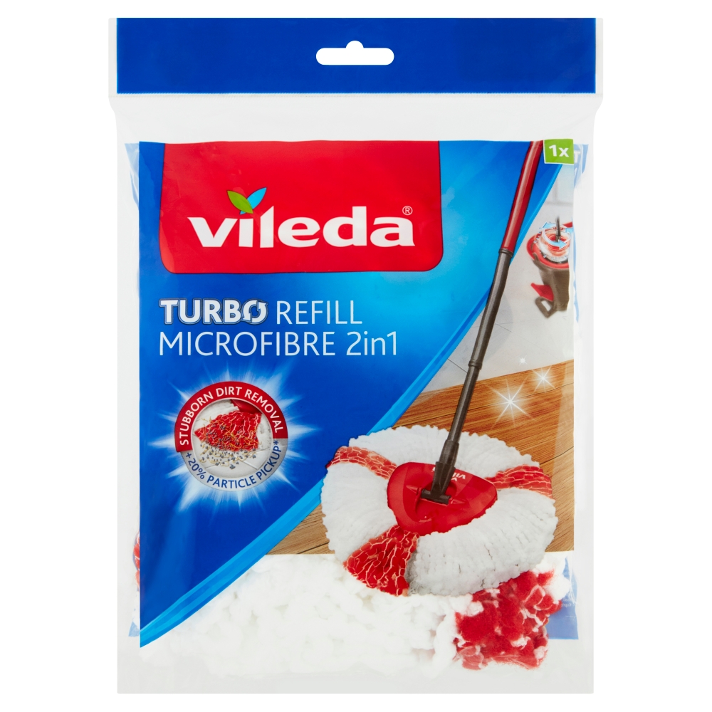 Freudenberg Home and Cleaning Solutions Vileda 166142 Easy Wring and Clean TURBO 2in1 náhrada 1 ks
