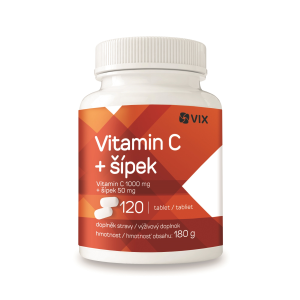 VIX Vitamín C 1000 + šípok (120tbl/kra)