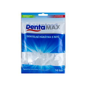 Dentamax dentál párať s niťou (50ks/bal)