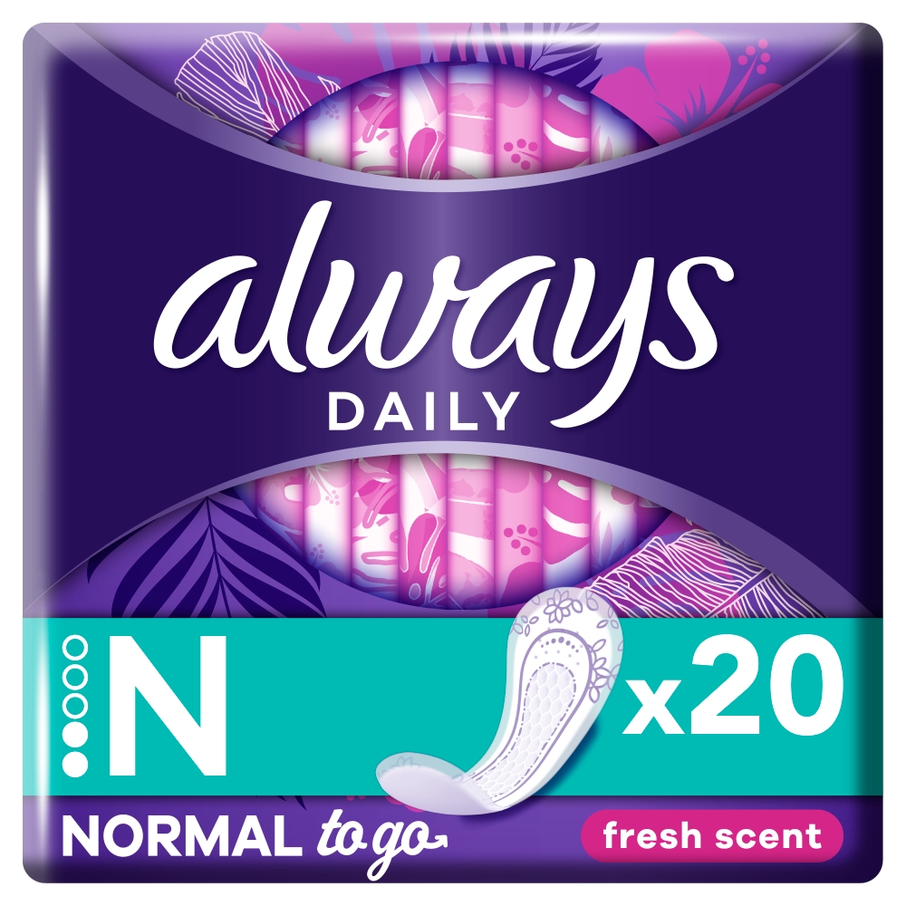 Always vložky (20ks/fol) Slip Normal Deo
