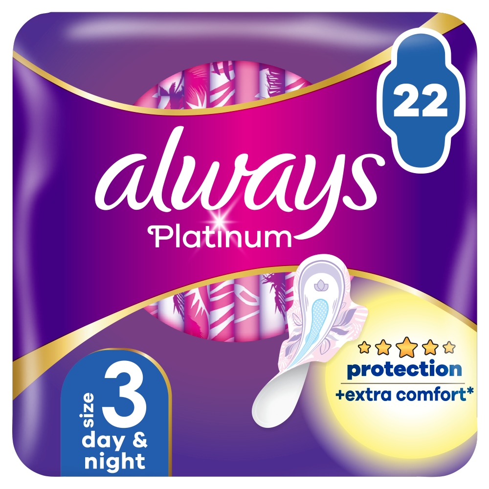 Always vložky Platinum (22ks/fol) Night