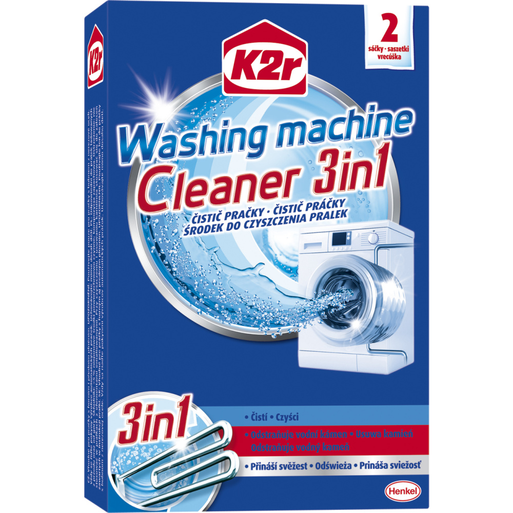 K2r Wash.Mach.Clean.(2ks/kra)čist.práčky