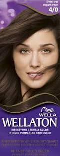 Procter & Gamble Wella Krémová farba na vlasy Wellaton 4/0 Stredne hnedá