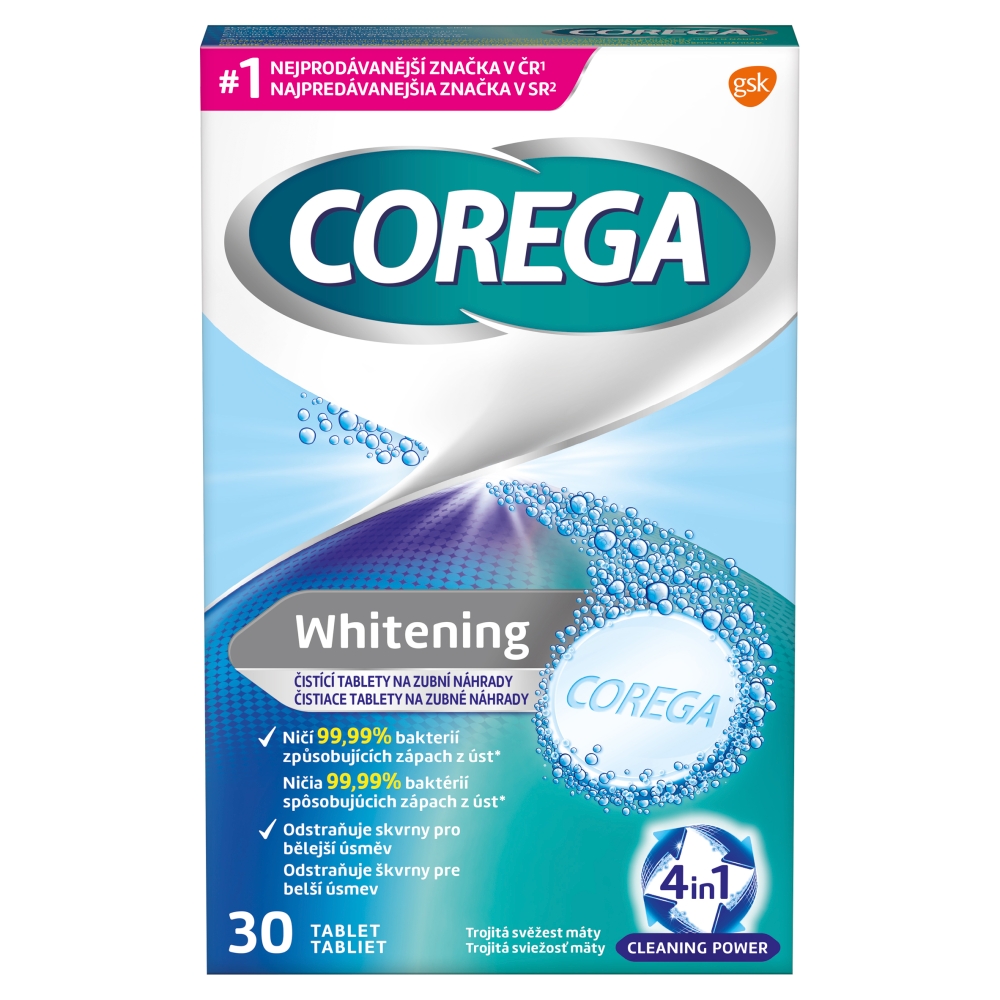 Glaxosmithkline Consumer COREGA Orthodontics tabs 30ks