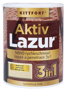 Aktivlazur Nano 0,75l bezfarebný UV