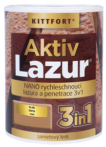 Aktivlazur Nano 0,75l teak