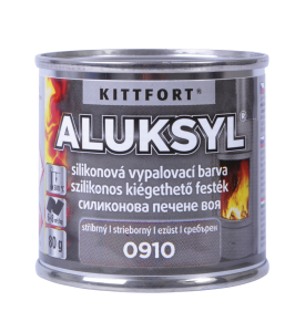 ALUKSYL 0910 žiaruvzdor farba 80g striebor