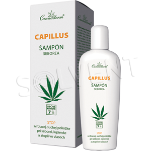Cannaderm Capillus šampón 150ml Seborea