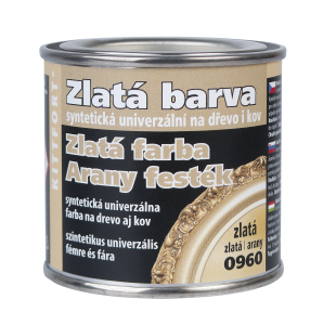 Kittfort farba 80g zlatá