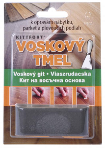 Kittfort voskový tmel 15g grafitová
