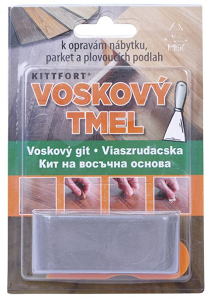 Kittfort voskový tmel 15g šedá