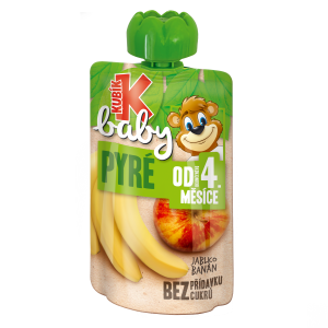Kubík baby vrecko 100g jablk banán