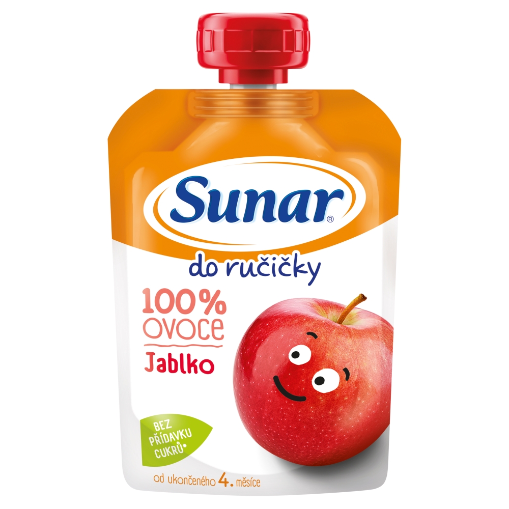 Sunar do ručičky 100g jablko 4m+