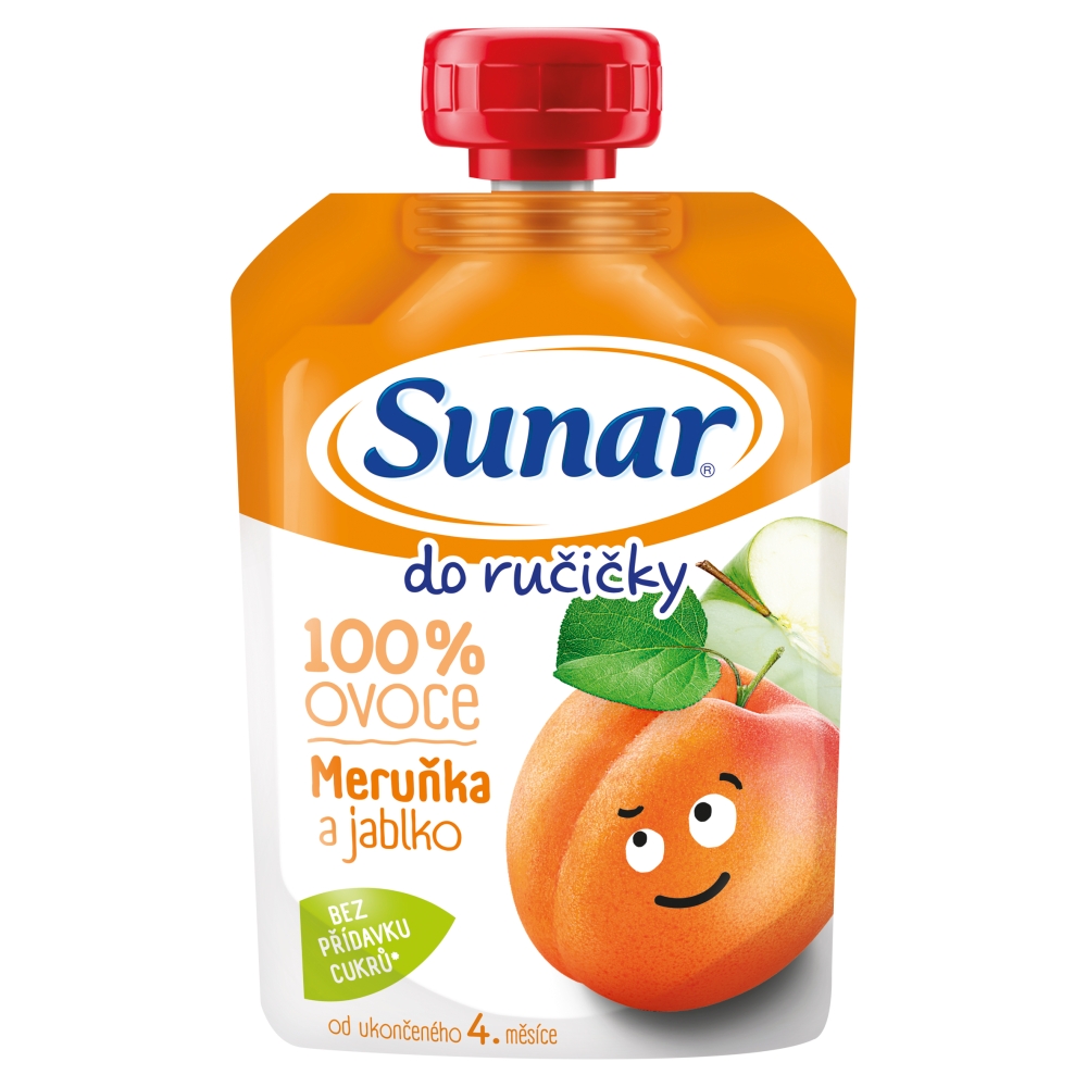 Sunar do ručičky 100g marhuľa 4m+