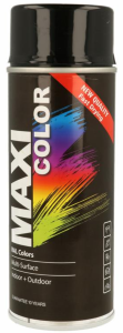 Maxi Color 400ml RAL 9005 čierna lesklá